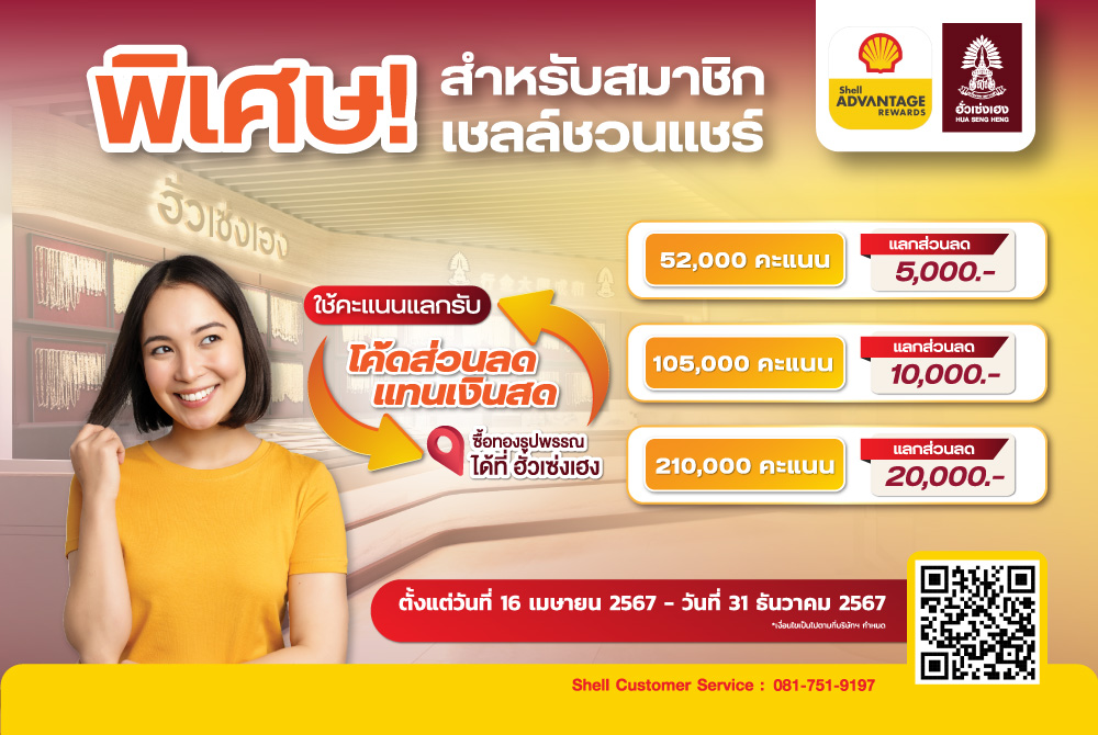 Shell x HSH หน้าปกข่าวสาร